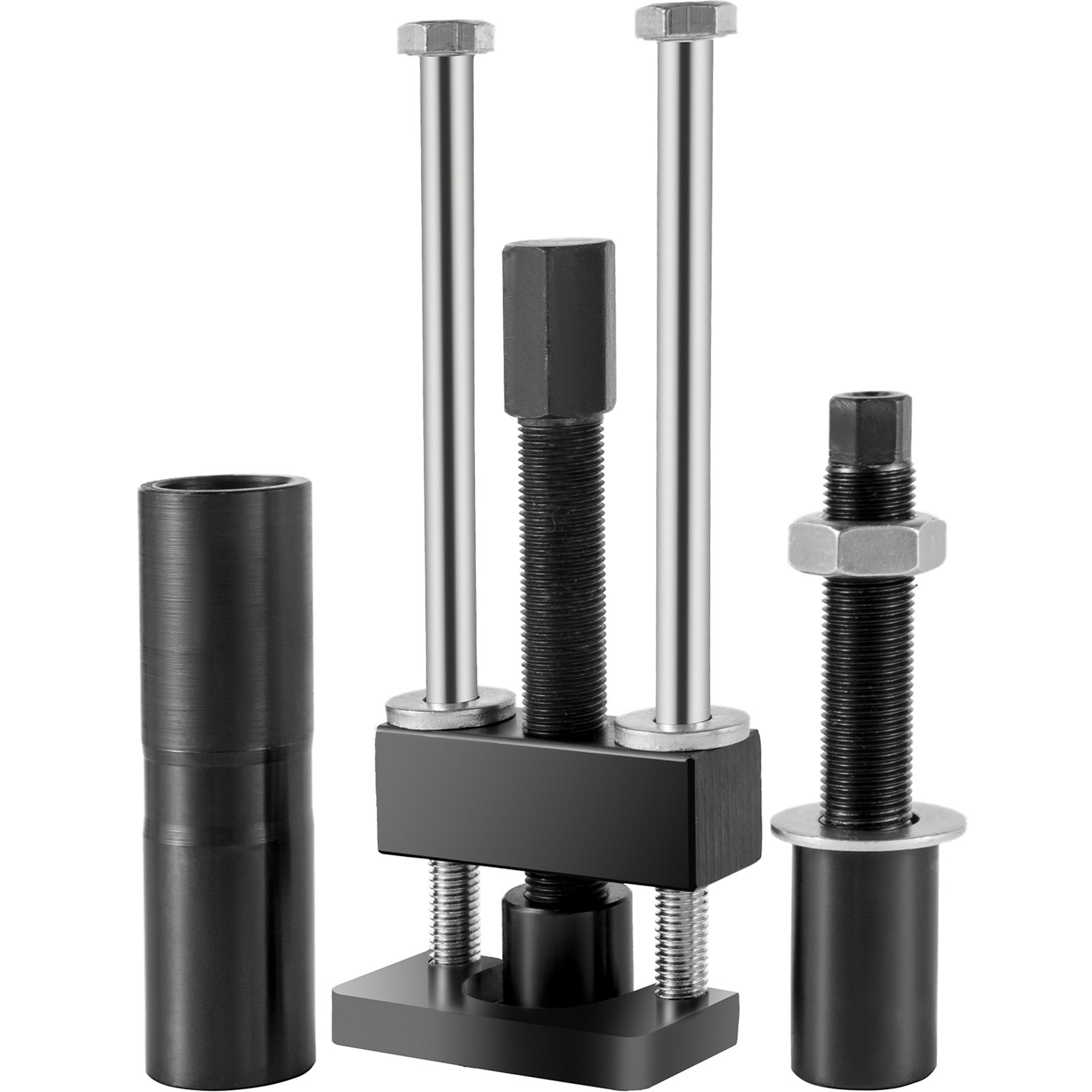 Herramienta para carrera de cojinetes de eje principal VEVOR con varios componentes y varillas de metal.