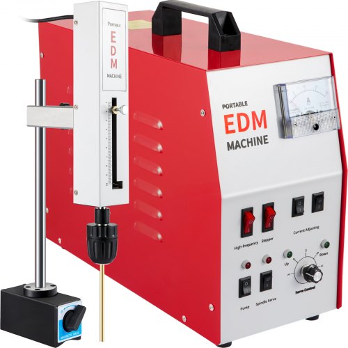 Máquina EDM portátil VEVOR 800W EDM Tap Remover Ajuste de profundidad 0.039"-3.94" Tap Disintegrator Apagado automático EDM Remover 0.03"-0.39" Taladro se desvía del agujero ciego Máquina de eliminación de grifos rotos para grifos