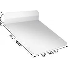 VEVOR Placa Compactadora Almohadilla Compactadora de Placas Almohadilla de Tamper Placa Almohadilla de Tamper Placa de Tamper Mat para Compactadores de Placas Wacker Compactador de Suelos Máquina Compactadora Kit de Cubierta de Placa Base con Abrazaderas de Montaje