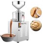 VEVOR Commercial Peanut Sesame Grinding Machine, 15000 g/h máquina de mantequilla de maní de acero inoxidable, 110 V Grinder eléctrico perfecto para mantequilla de maní, sésamo y nuez, 11.80 x 28.00 x 11.80 in, plata