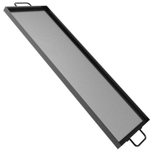 VEVOR Rejilla de Cocción Rectangular Parrilla para Fogatas de 44 x 15 pulgadas