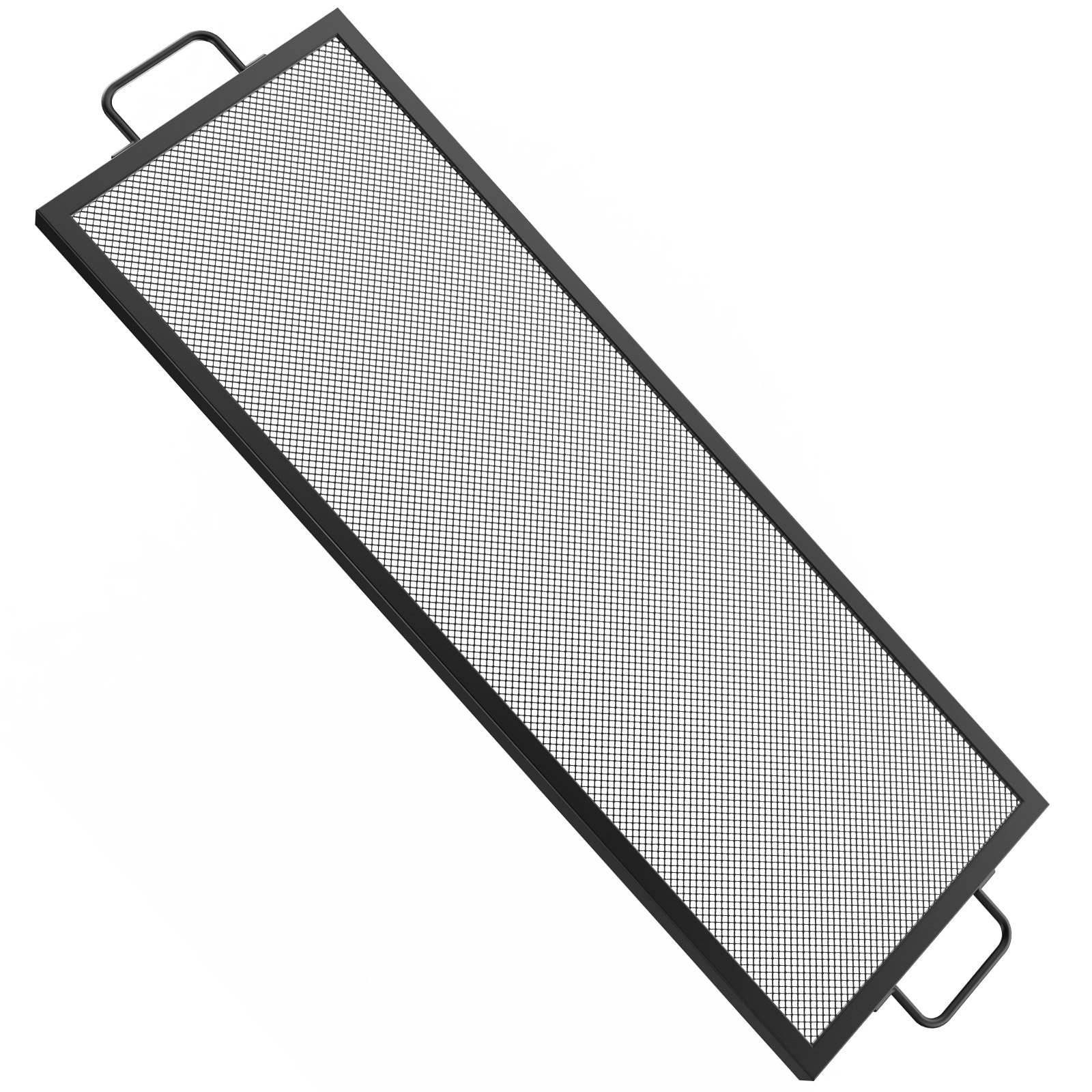 VEVOR Rejilla de Cocción Rectangular Parrilla para Fogatas de 44 x 15 pulgadas