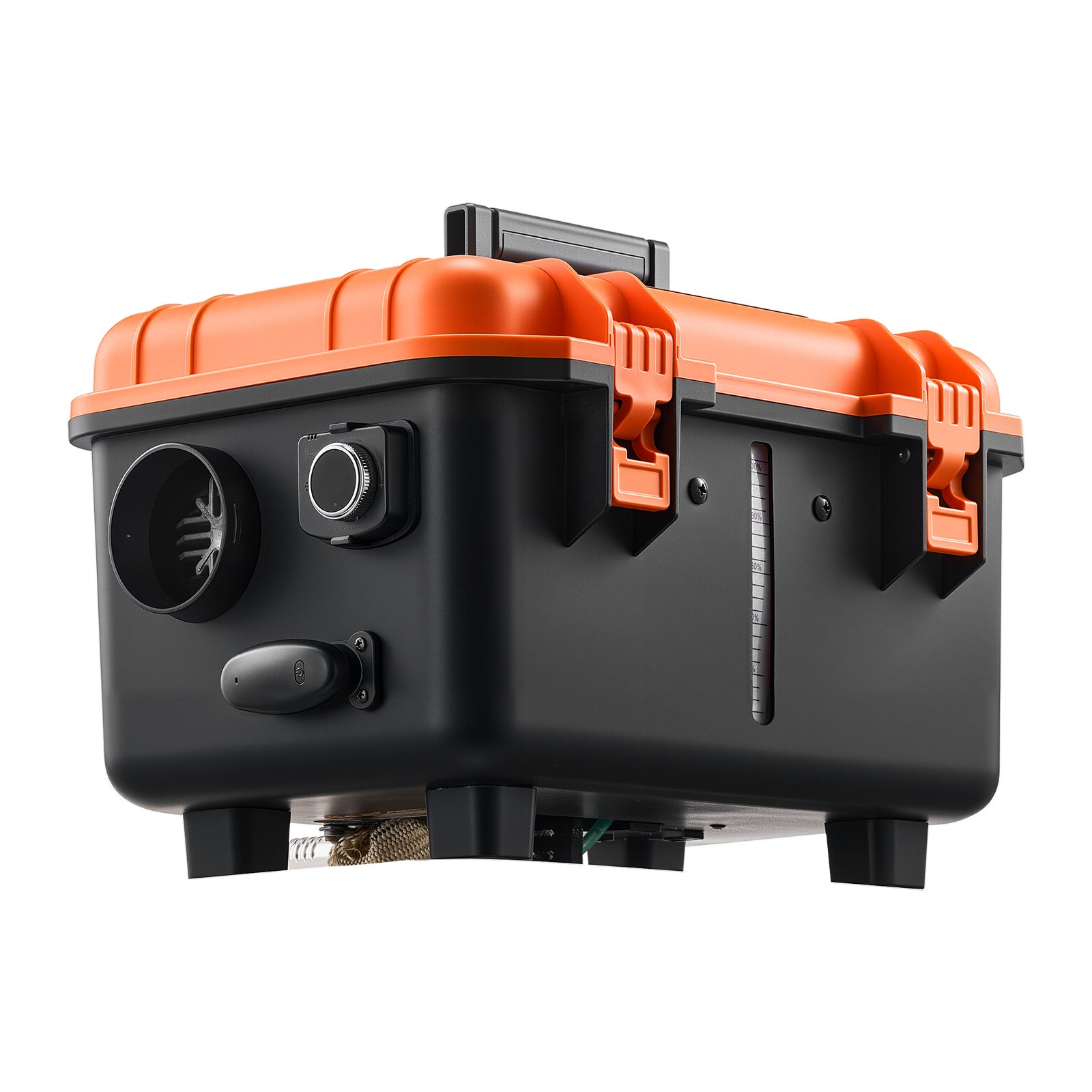 Calefactor diésel VEVOR, 8 kW, 12 V/24 V CC, calefactor de aire diésel portátil todo en uno con control remoto y pantalla LCD, calentamiento rápido y bajo nivel de ruido, tanque de combustible de 1,1 galones para camiones, furgonetas, autocaravanas, caravanas y garajes.