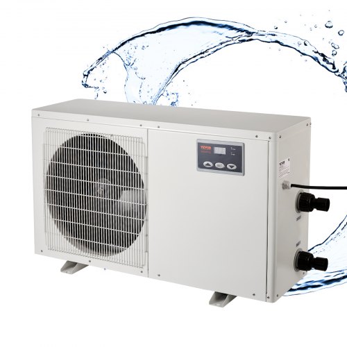 VEVOR Enfriador de Acuario, 500 Gal 1892 L, 1.5 HP Enfriador de Agua Hidropónico, Compresor de Refrigeración Silencioso para Agua de Mar y Agua Dulce, Sistema de Enfriamiento de Tanque de Peces con Bomba/Manguera, para Medusas, Arrecife de Coral