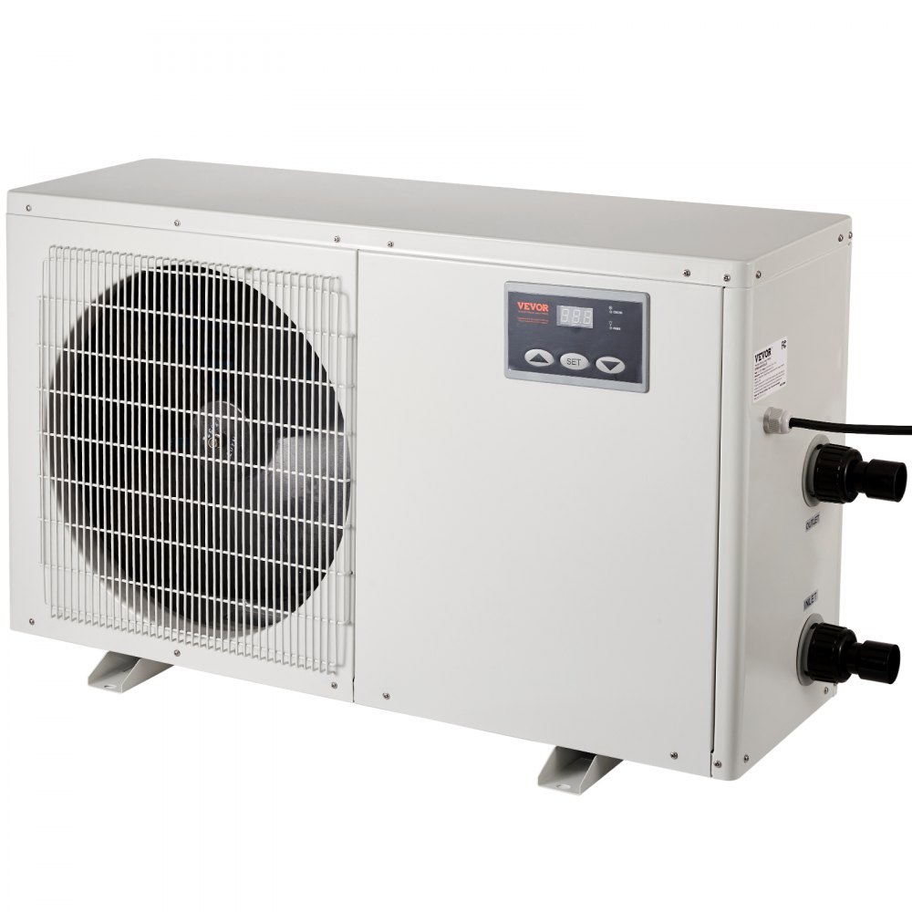 Enfriador de acuario VEVOR, 500 galones (1892 L), 1.5 HP, compresor de refrigeración silencioso para agua de mar y dulce, sistema de enfriamiento para peceras con bomba/manguera, para medusas y arrecifes de coral.