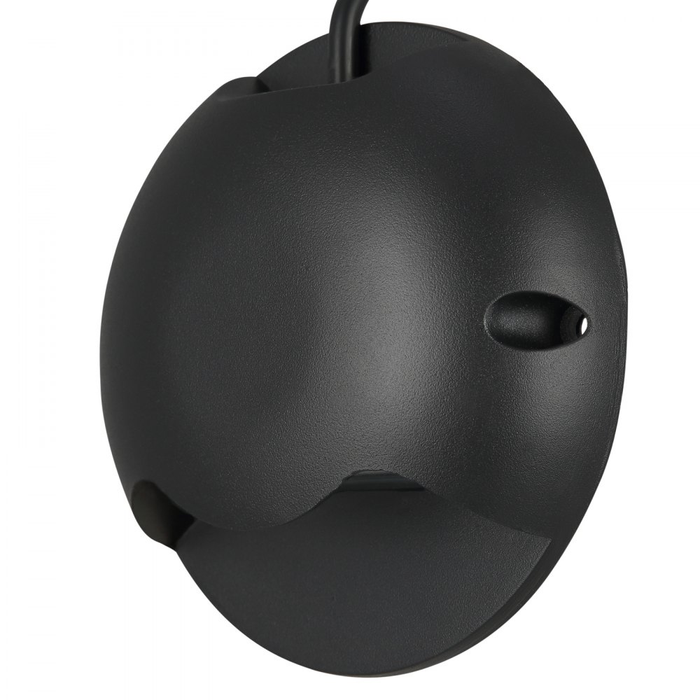 Luces de terraza regulables VEVOR, LED de 3 W, 12 V-24 V, IP66, iluminación de pared exterior resistente a la intemperie, iluminación cálida de 3000 K para escalones, escaleras, barandillas y vallas, incluye conectores (paquete de 12, blanco suave)