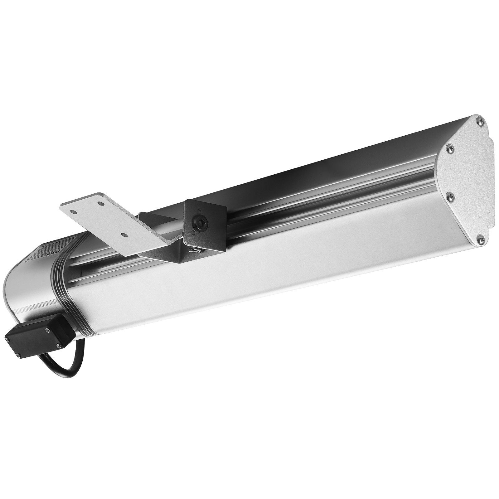 Calefactor infrarrojo VEVOR de 1500 W con control remoto, calefactor infrarrojo eléctrico para espacios exteriores, protección IP65, 3 velocidades, para porche, patio, comedor, estudio, garaje y montaje en pared.