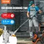 Bomba de hidrolavadora VEVOR, eje horizontal de 3/4", 3400 PSI, 2.5 GPM, kit de repuesto para hidrolavadora, compatible con Honda, Simpson, RYOBI, Briggs & Stratton, Subaru y Craftsman.