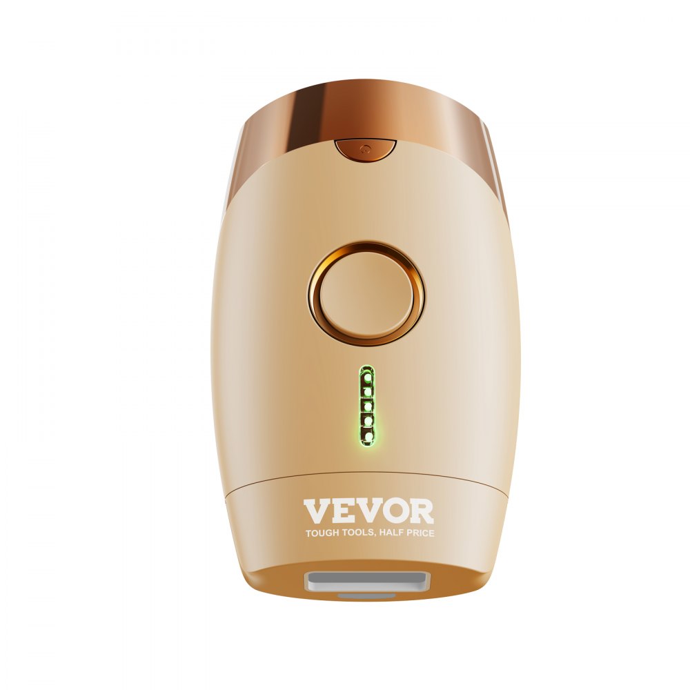 VEVOR Depilación IPL, depilación permanente para mujeres y hombres, modos automático/manual y 5 niveles ajustables, dispositivo de depilación en casa sin dolor para piernas, axilas, línea de bikini, todo el cuerpo