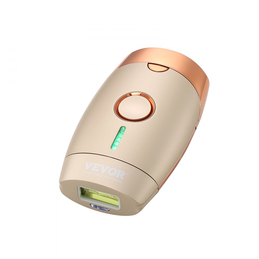 VEVOR Depilación IPL, depilación permanente para mujeres y hombres, modos automático/manual y 5 niveles ajustables, dispositivo de depilación en casa sin dolor para piernas, axilas, línea de bikini, todo el cuerpo