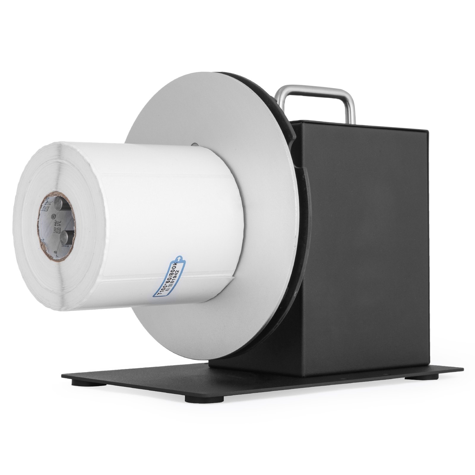 Rebobinadora de etiquetas VEVOR HD-R7 Máquina rebobinadora de etiquetas de 180 mm Rebobinadora automática de etiquetas de 1-3 pulgadas Sincronización con impresora Adecuada para tamaños de núcleo de 1-3 pulgadas