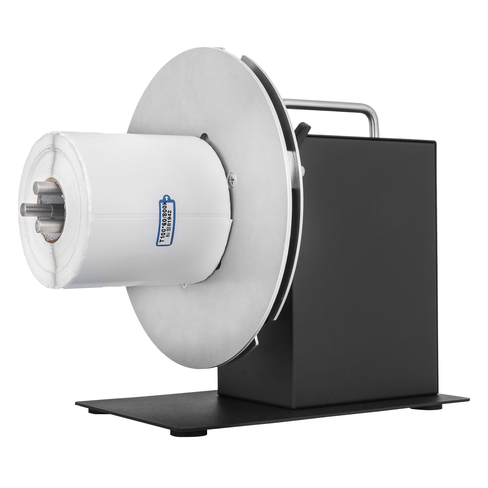 Rebobinadora de etiquetas VEVOR HD-R9 Máquina rebobinadora de etiquetas de 220 mm Rebobinadora automática de etiquetas Sincronizar con impresora