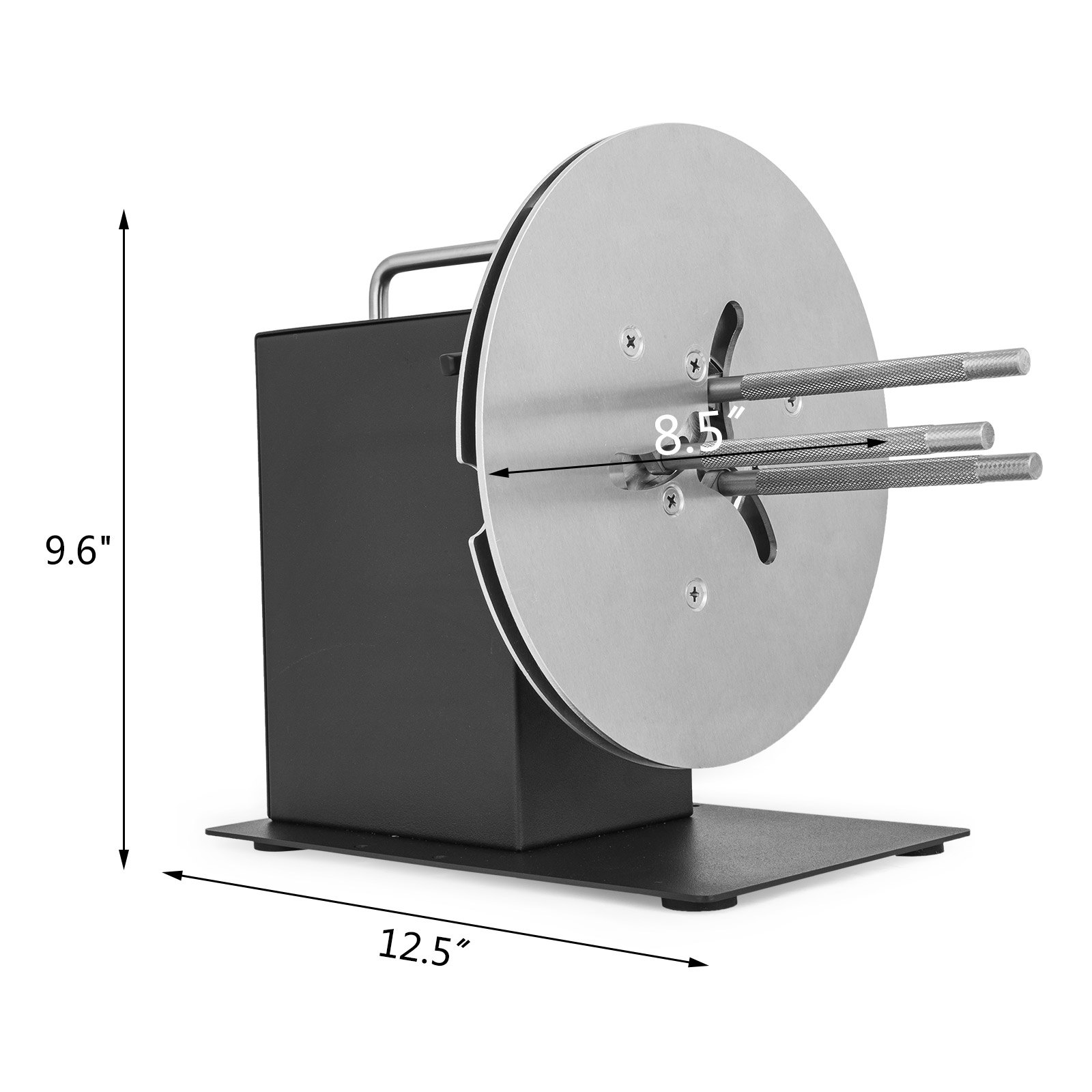 Rebobinadora de etiquetas VEVOR HD-R9 Máquina rebobinadora de etiquetas de 220 mm Rebobinadora automática de etiquetas Sincronizar con impresora