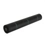 Rollo de tela protectora contra malas hierbas VEVOR con patrón de rayas verdes.