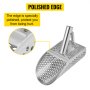 Pala para arena con detector de metales VEVOR, pala de acero inoxidable para playa, con orificio de 10 mm, con mango de acero inoxidable, para detección de metales y búsqueda de tesoros.