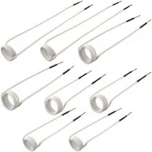 Kit de bobina de calentador de inducción VEVOR, 8 bobinas de calentador de inducción más utilizadas con diferentes longitudes, herramienta de calentador de inducción resistente al calor con flexibilidad y larga vida útil para quitar pernos y tuercas oxidados