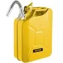 Bidón de combustible portátil VEVOR de 5,3 galones (20 L) con boquilla flexible, de acero inoxidable y resistente al calor, para coches, camiones y otros equipos, color amarillo