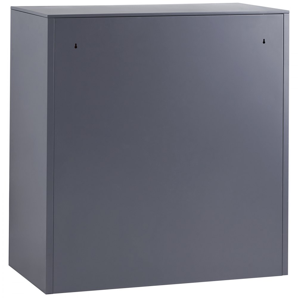 VEVOR - Taquilla metálica para empleados, 9 puertas, ranura para tarjetas, acero gris, con llave, capacidad de carga de 30 kg, ideal para el hogar, la escuela, la oficina y el gimnasio.