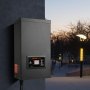 Transformador de paisaje VEVOR de 600 W, equipado con temporizador y sensor de fotocélula, convertidor de iluminación exterior resistente a la intemperie, 120 V CA a 12 V/14 V CA, ideal para exteriores, focos, caminos, iluminación de piscinas, certificación ETL