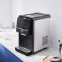 VEVOR Máquina de hielo de encimera, 28 kg en 24 horas, máquina de hielo portátil con autolimpieza, con tubo de llenado de agua, filtro de agua y desagüe, máquina de hielo con recarga automática de agua para el hogar, la cocina, la oficina y fiestas.