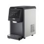 VEVOR Máquina de hielo de encimera, 28 kg en 24 horas, máquina de hielo portátil con autolimpieza, con tubo de llenado de agua, filtro de agua y desagüe, máquina de hielo con recarga automática de agua para el hogar, la cocina, la oficina y fiestas.