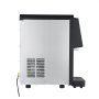 VEVOR Máquina de hielo de encimera, 28 kg en 24 horas, máquina de hielo portátil con autolimpieza, con tubo de llenado de agua, filtro de agua y desagüe, máquina de hielo con recarga automática de agua para el hogar, la cocina, la oficina y fiestas.