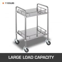 VEVOR - Juego de 4 ruedas giratorias para andamios de 8 x 2 pulgadas con ruedas giratorias de goma de doble bloqueo, ruedas resistentes de 360 grados, capacidad de 1100 libras por rueda