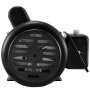Motor eléctrico VEVOR negro con ranuras de ventilación y caja de control adjunta.