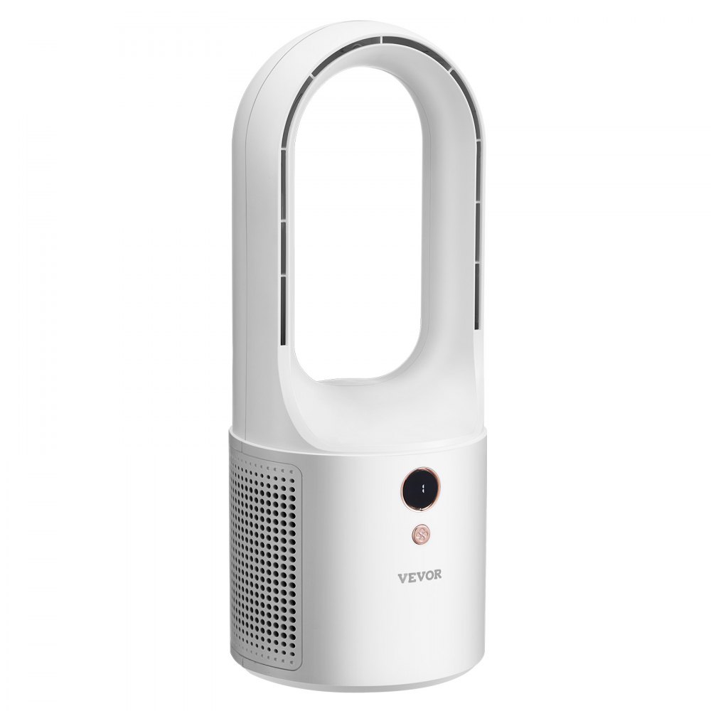 Ventilador de escritorio VEVOR sin aspas, portátil, personal, de 12,99 pulgadas, ideal para niños, con 6 velocidades, USB, silencioso, con botón de control, ideal para oficina y hogar (enchufable, sin batería).