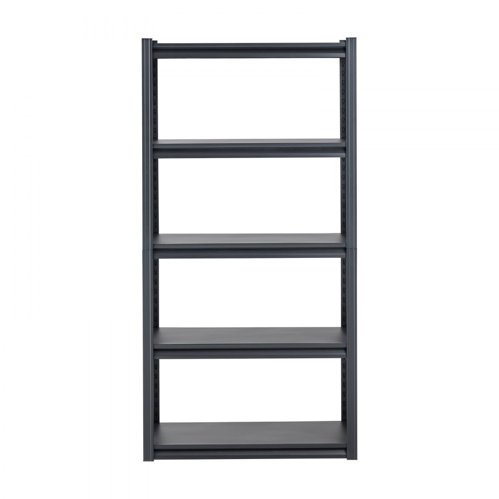 Estantes de almacenamiento de 16" de profundidad x 32" de ancho x 63" de alto Estanterías de almacenamiento de garaje de 5 niveles