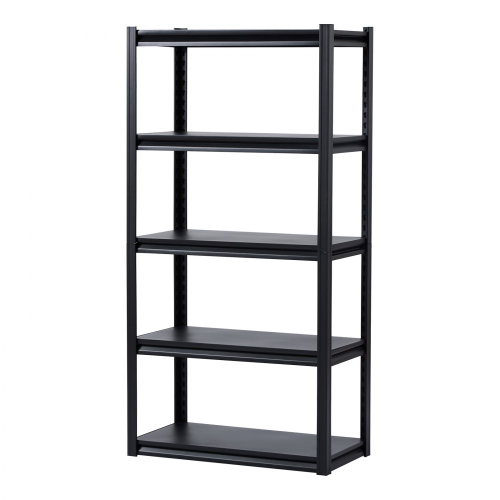 Estantes de almacenamiento de 16" de profundidad x 32" de ancho x 63" de alto Estanterías de almacenamiento de garaje de 5 niveles