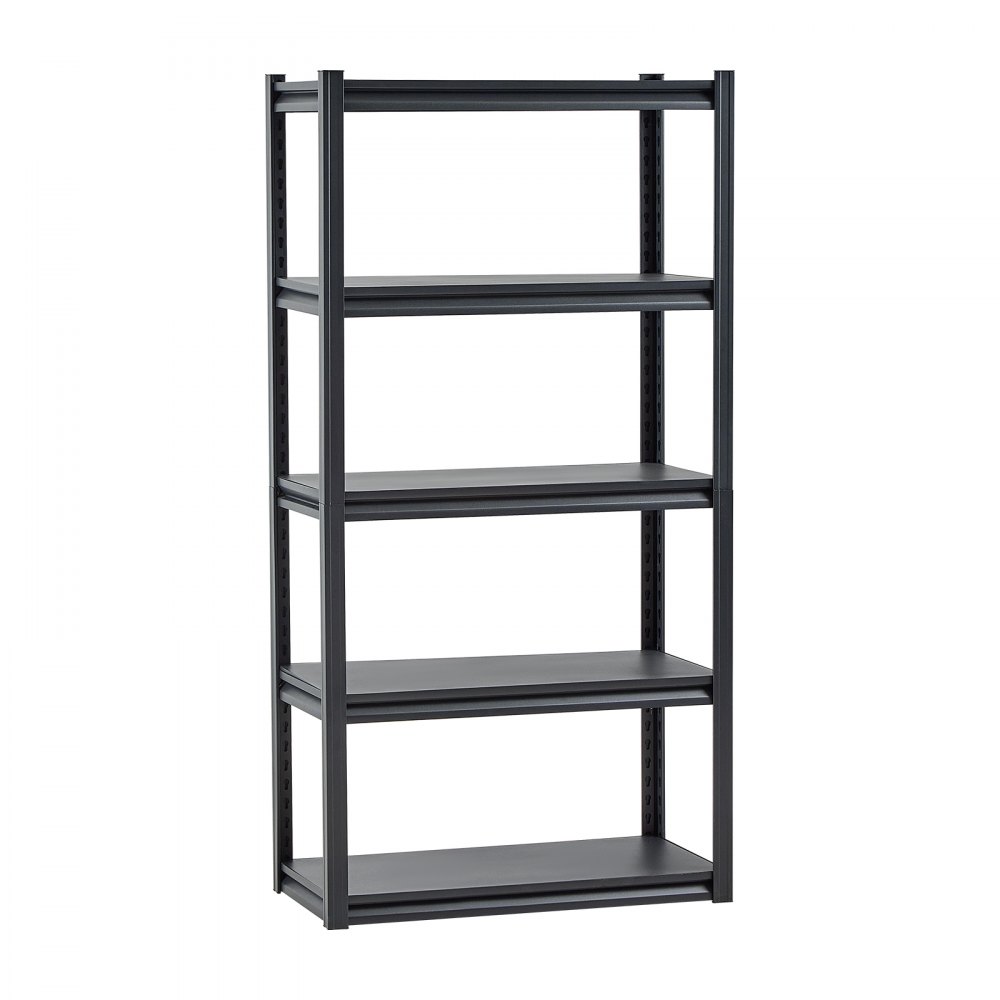 Estantes de almacenamiento de 16" de profundidad x 32" de ancho x 63" de alto Estanterías de almacenamiento de garaje de 5 niveles