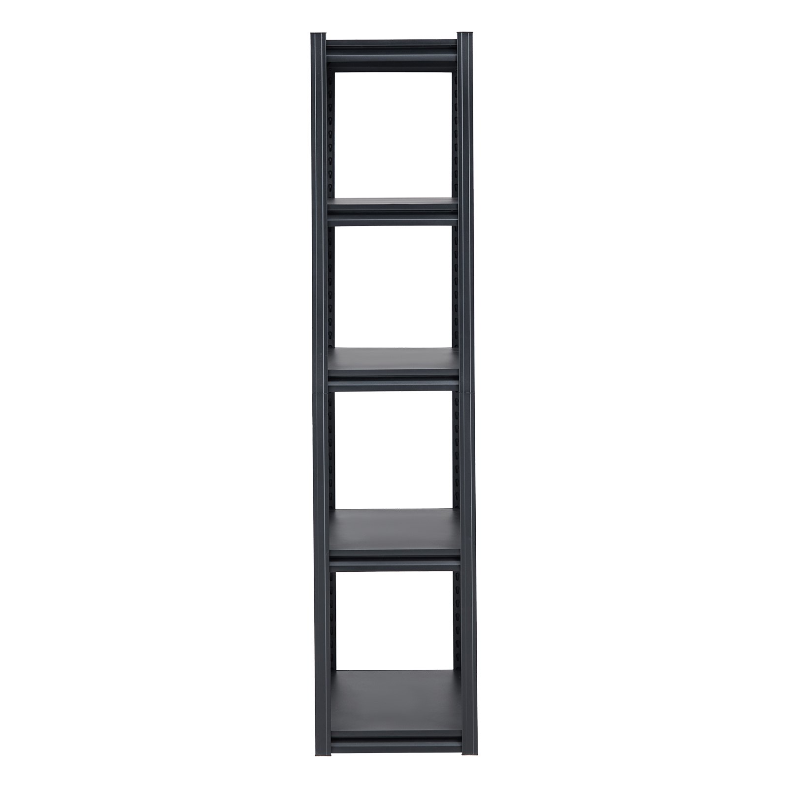 Estantes de almacenamiento VEVOR, 907 kg, 5 niveles para garaje, 40,6 cm de profundidad x 81,2 cm de ancho x 183,8 cm de alto, ajustables, ideales para cocina, almacén y sótano, color negro.
