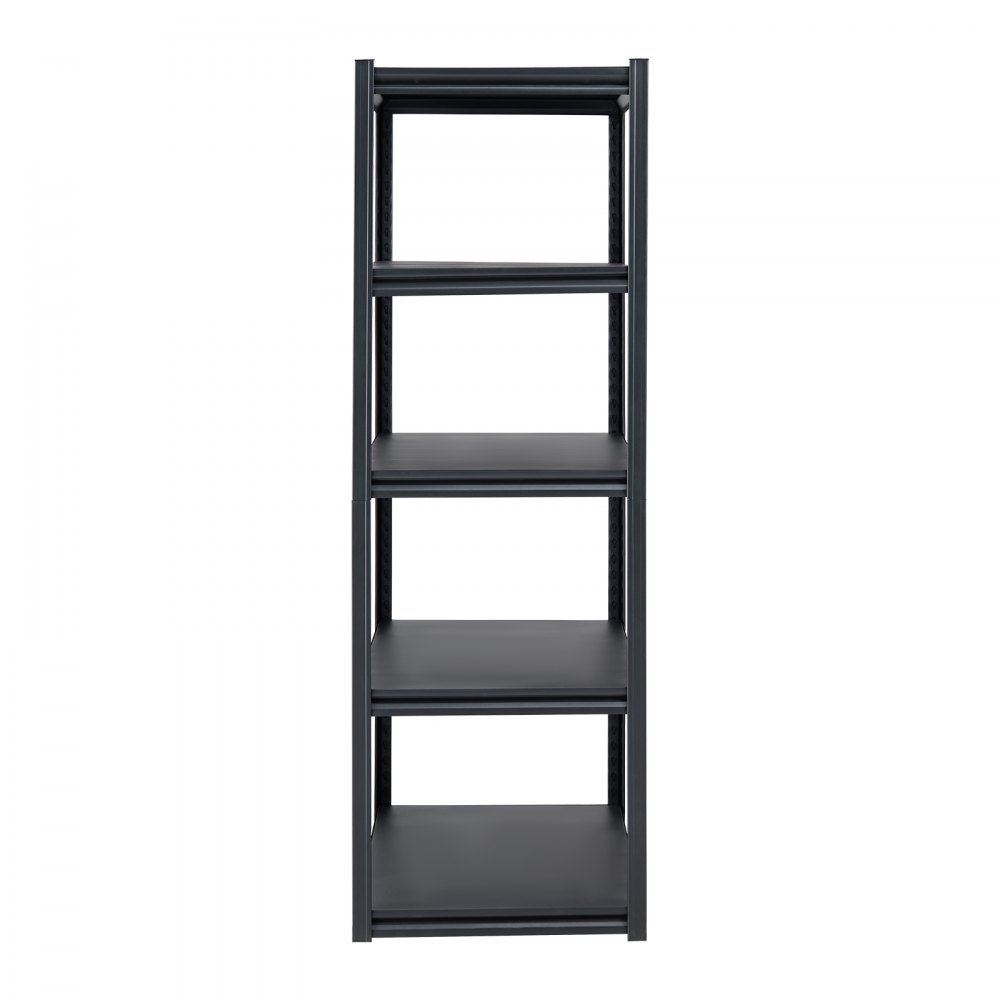 Estantes de almacenamiento de 24" de profundidad x 48" de ancho x 72" de alto Estanterías de almacenamiento de garaje de 5 niveles