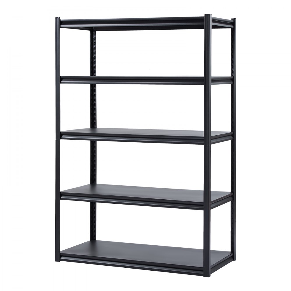 Estantes de almacenamiento de 24" de profundidad x 48" de ancho x 72" de alto Estanterías de almacenamiento de garaje de 5 niveles