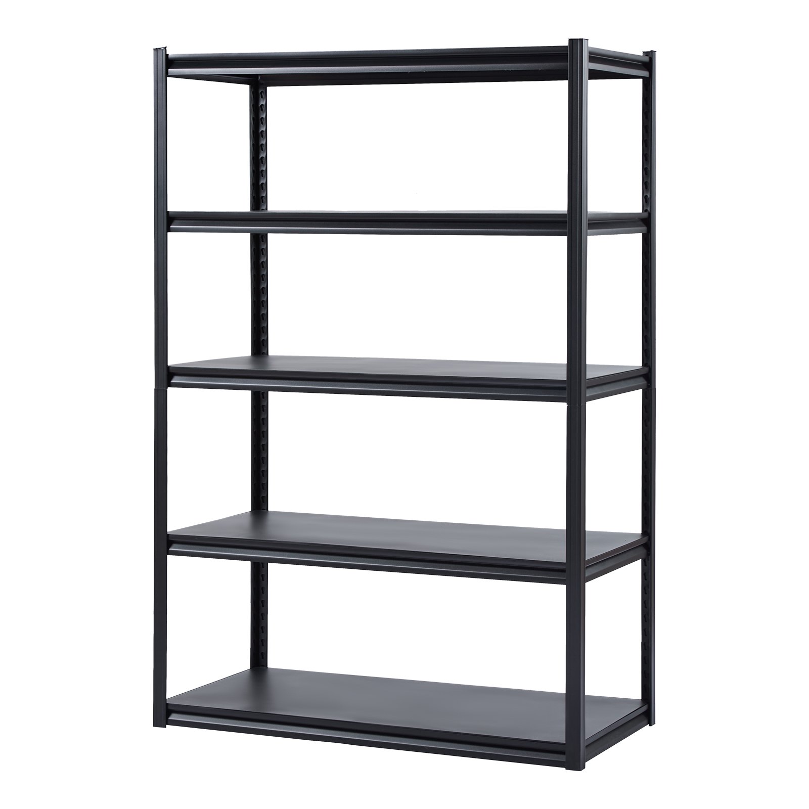 Estantes de almacenamiento de 24" de profundidad x 48" de ancho x 72" de alto Estanterías de almacenamiento de garaje de 5 niveles