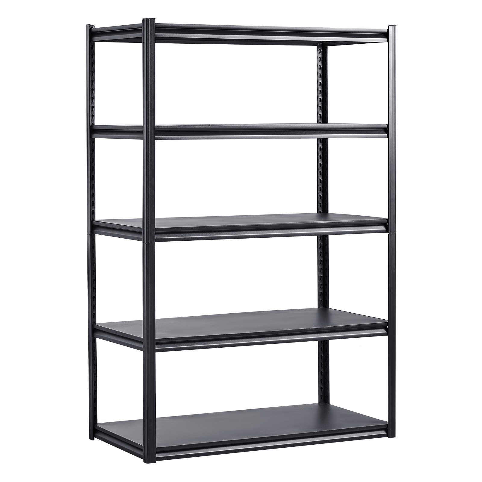 Estantes de almacenamiento de 24" de profundidad x 48" de ancho x 72" de alto Estanterías de almacenamiento de garaje de 5 niveles