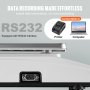 Báscula contadora industrial VEVOR, 30 kg x 1 g, báscula digital para piezas y monedas, unidades g/kg/lb, báscula electrónica de gramos, báscula contadora de inventario, báscula de cocina para joyas con puerto RS232 y pantalla LCD