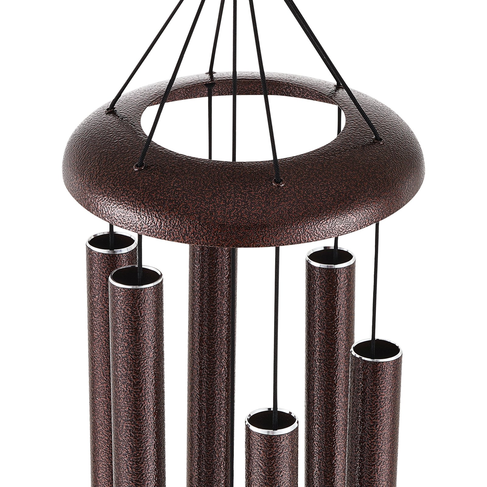 Campanas de viento VEVOR para exteriores Campanas de viento de tono profundo conmemorativas de aluminio de 45 pulgadas