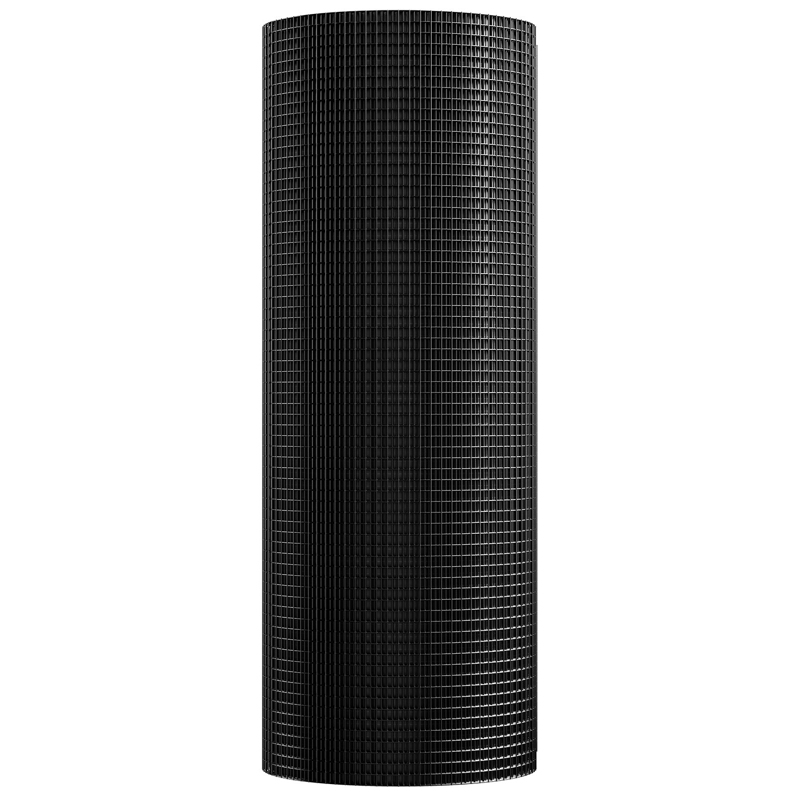 Malla metálica VEVOR de 61 cm x 15 m, rollo de malla de alambre galvanizado calibre 19 de 1,27 cm, resistente a la intemperie, revestida de vinilo, para cercas de gallinero, soldada y resistente para plantas de jardín, para jaulas de conejos y serpientes.