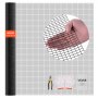 Malla metálica VEVOR de 183 cm x 15 m, rollo de malla de alambre galvanizado calibre 19 de 1,27 cm, resistente a la intemperie, revestida de vinilo, para cercas de gallinero, soldada y resistente para plantas de jardín, para jaulas de conejos y serpientes.