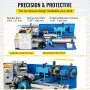 VEVOR 7"x12" Mini Torno de Fresado de Metal de 550 W Monofásico 50-2500 RPM