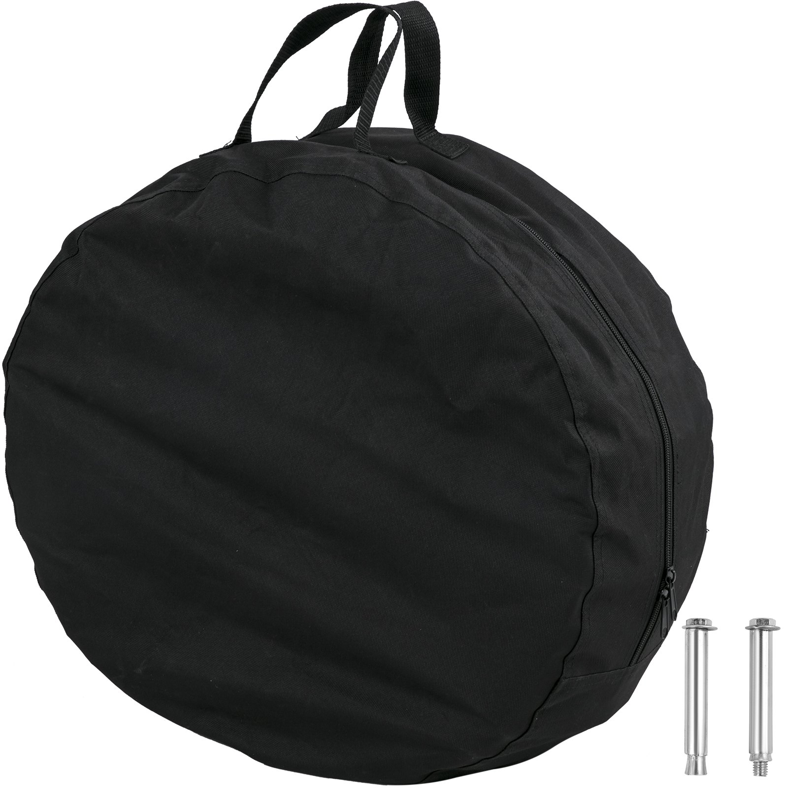 Reductor de velocidad portátil VEVOR, 3 m de largo, 21,8 cm de ancho x 5 cm de alto. Reductor de velocidad de goma reflectante para asfalto, hormigón, grava, entradas de vehículos, estacionamientos, etc. Ideal para autos, camiones, autobuses, remolques y calles.