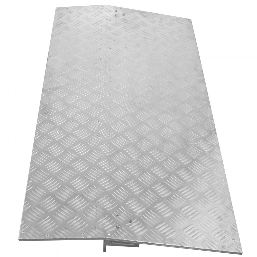 VEVOR Plataforma de carga portátil de aluminio para carretilla de mano, capacidad de carga de 2270 kg, 61 x 122 cm