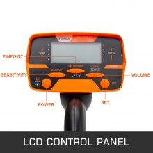 VEVOR Detector de Metales Disco Impermeable Excavadora de Oro para Auriculares