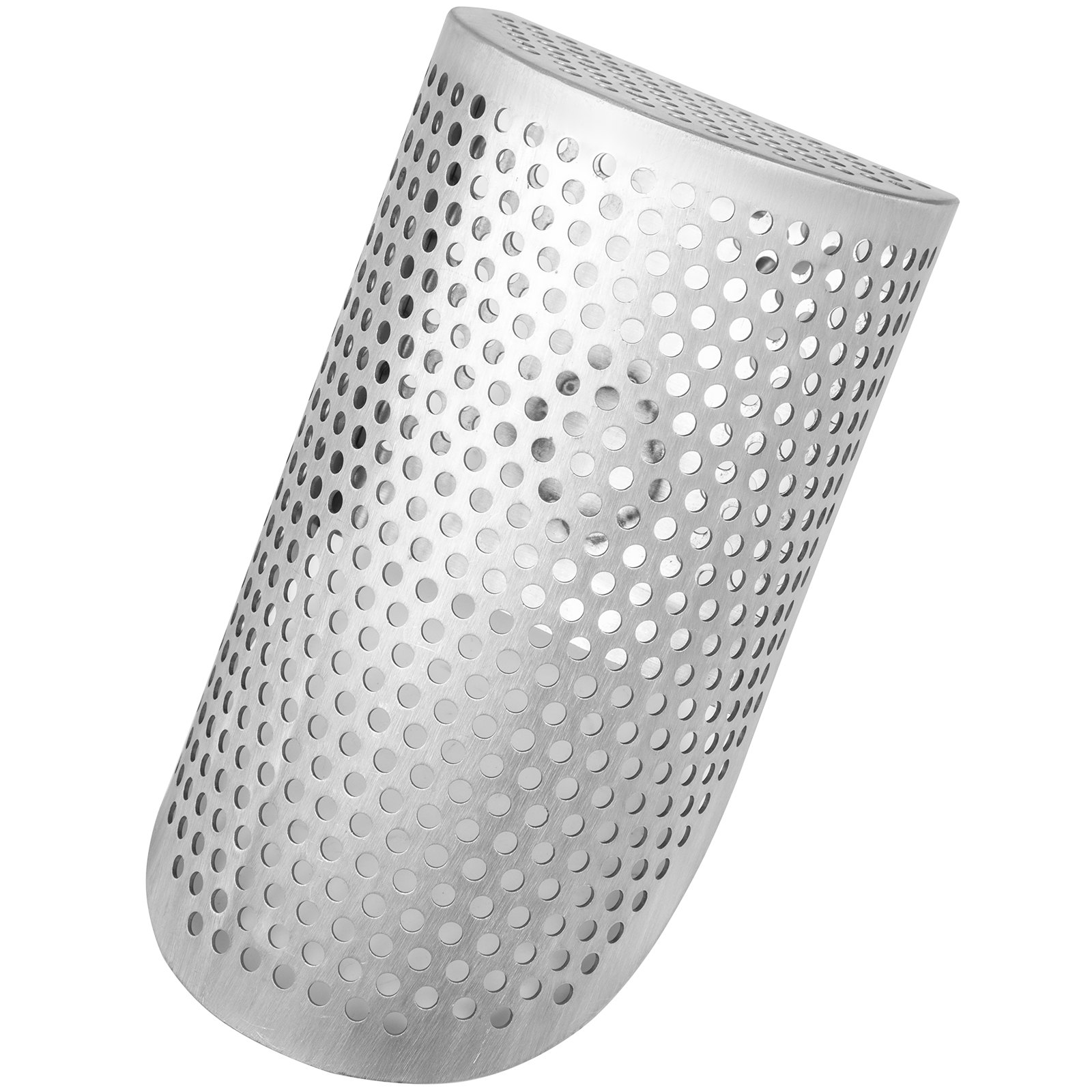 Pala de arena para detector de metales VEVOR de acero inoxidable con perforaciones redondas.