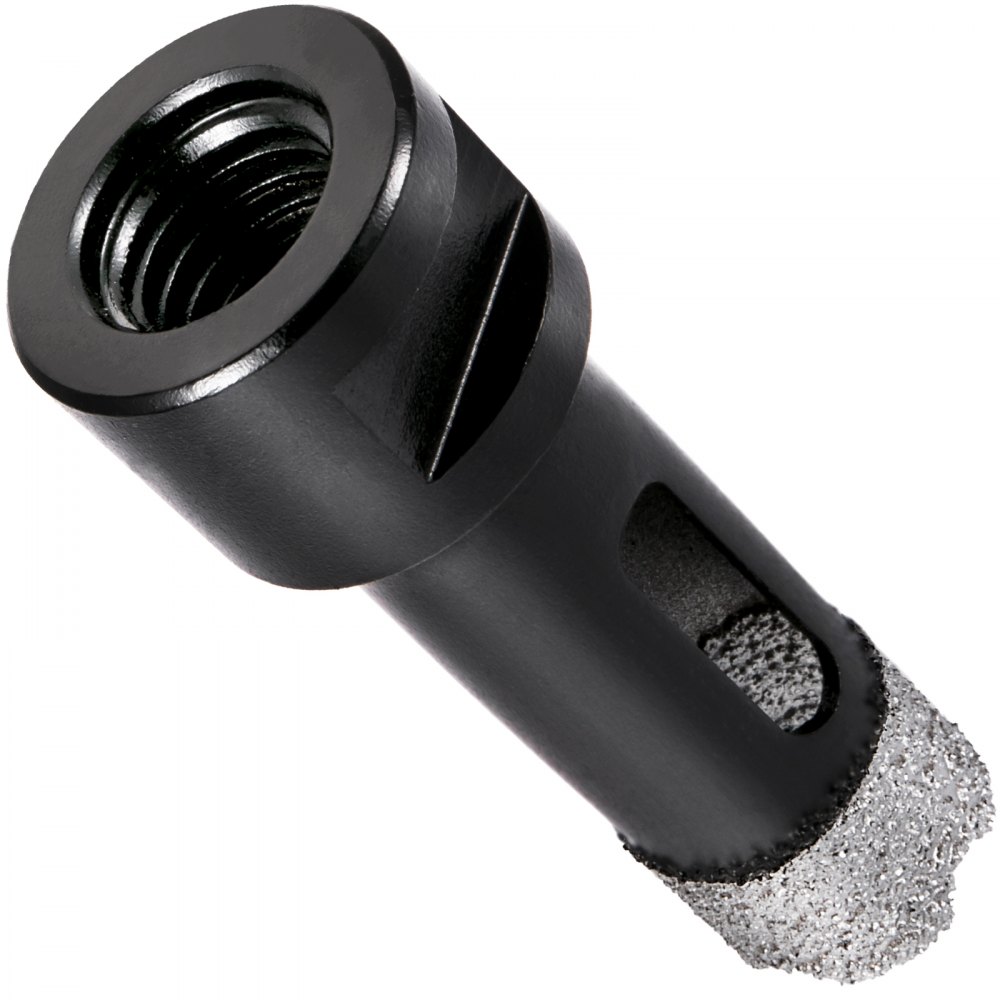 VEVOR Brocas de diamante 6PCS Sierra perforadora de diamante 19/28/32/38/45/51 mm Kit de sierra perforadora para azulejos Broca de diamante soldada al vacío 0.59in Segmento Sierra perforadora para azulejos con una hoja para azulejos Cerámica Porcelana Mármol