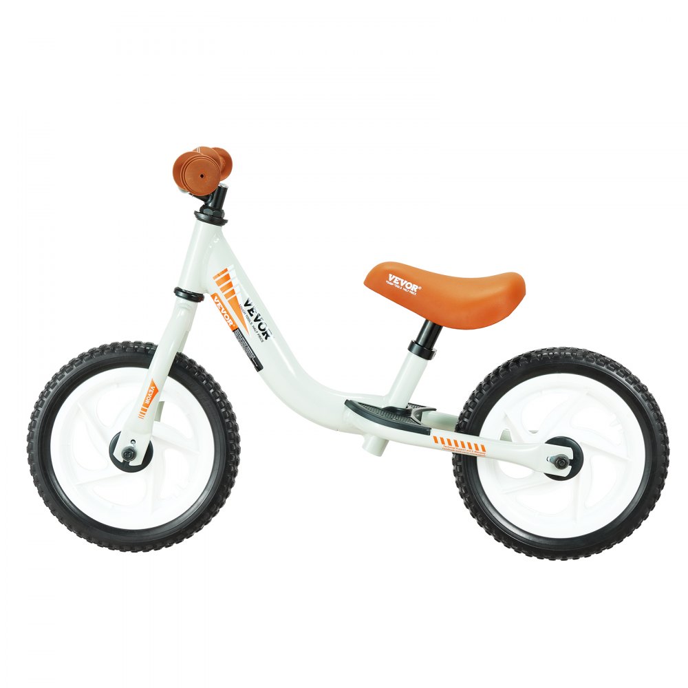 Bicicleta de equilibrio VEVOR para niños de 1 a 5 años, ligera, de aleación de aluminio, de 12 pulgadas, con asiento y manillar ajustables, neumáticos de espuma EVA, sin pedales, compatible con niños de 1 a 5 años, soporta 25 kg.