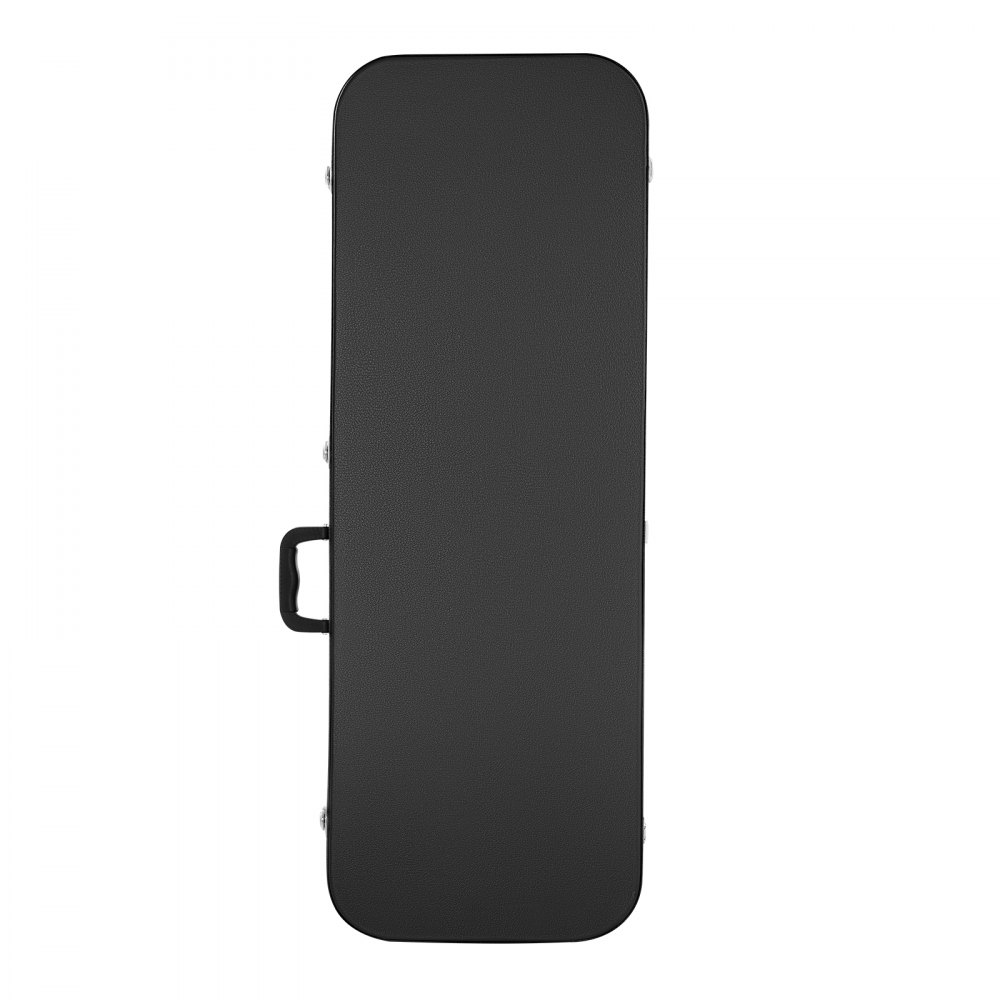 Estuche rígido para guitarra eléctrica VEVOR, rectangular, de 110 cm (43,11 pulgadas), con cierre de seguridad, llaves y asa, acolchado de PVC, forro suave, resistente al agua, para guitarras eléctricas de 99 cm (39 pulgadas), color negro.