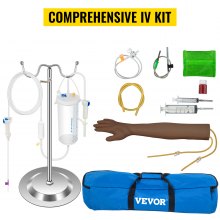 VEVOR Brazo de Entrenamiento de Flebotomía para  PVC 40,5-68,5 cm